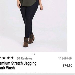 Torrid Premium Stretch Jeggings